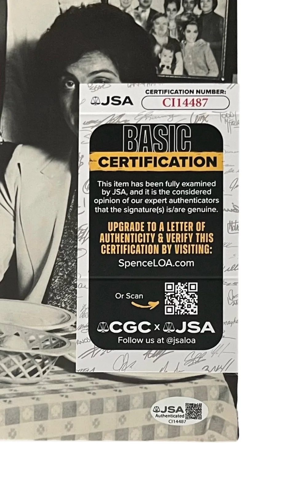 BILLY JOEL SIGNED THE STRANGER VINYL RECORD *** FULL NAME SIGNATURE *** JSA COA, image 3