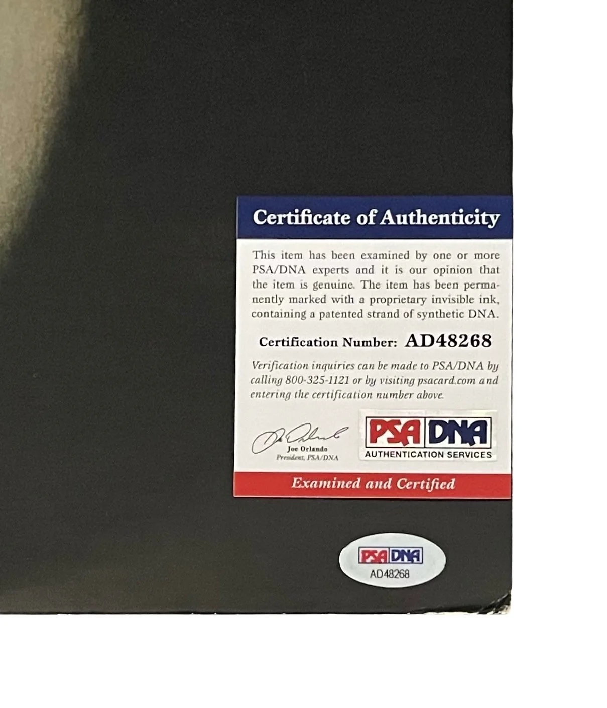 BILLY JOEL SIGNED PIANO MAN VINYL RECORD PSA COA AD48268, image 3