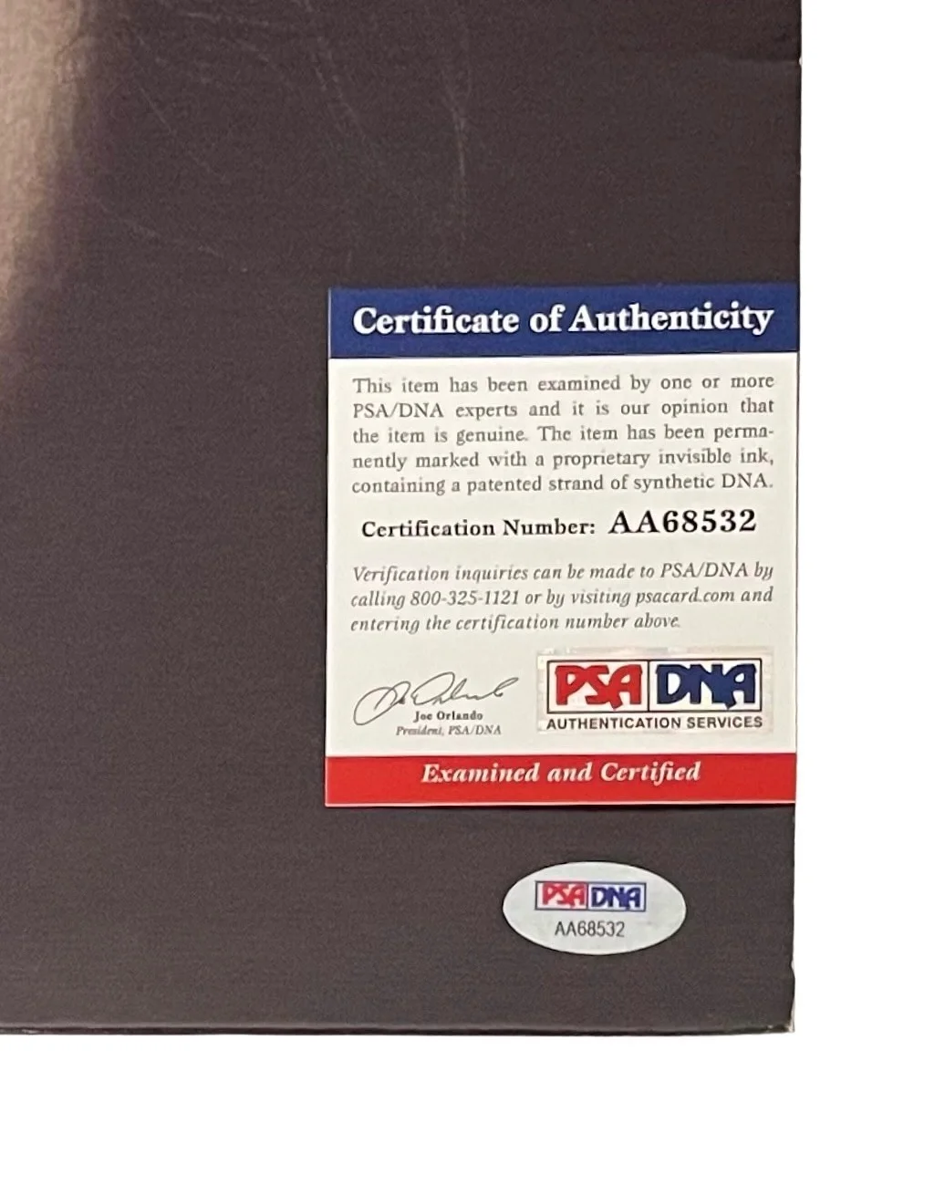 BILLY JOEL SIGNED PIANO MAN VINYL RECORD PSA COA AA68532, image 3