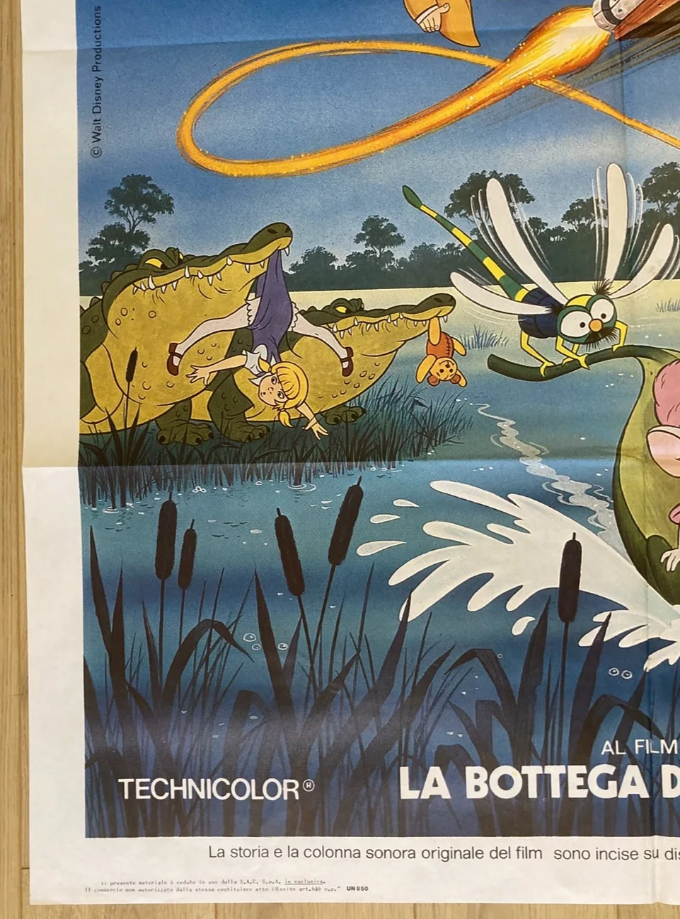 THE RESCUERS 1977 Original Cinema ITALIAN 2 Fogli Movie POSTER 39x55in Disney, изображение 4