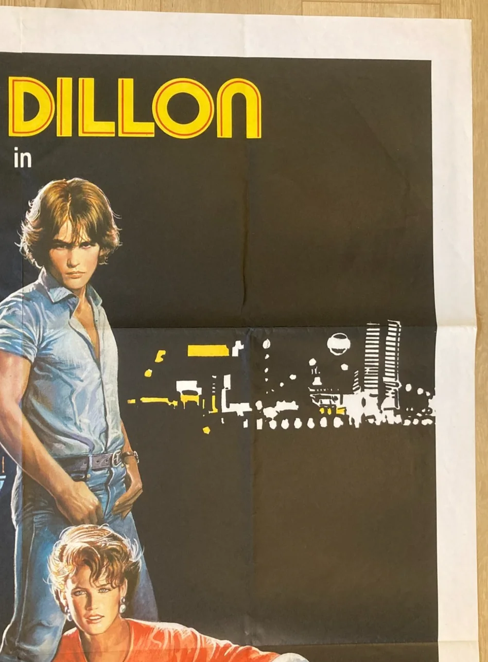LIAR'S MOON 1982 Original Cinema ITALIAN 2 Fogli Movie POSTER 39x55in Dillon, изображение 3