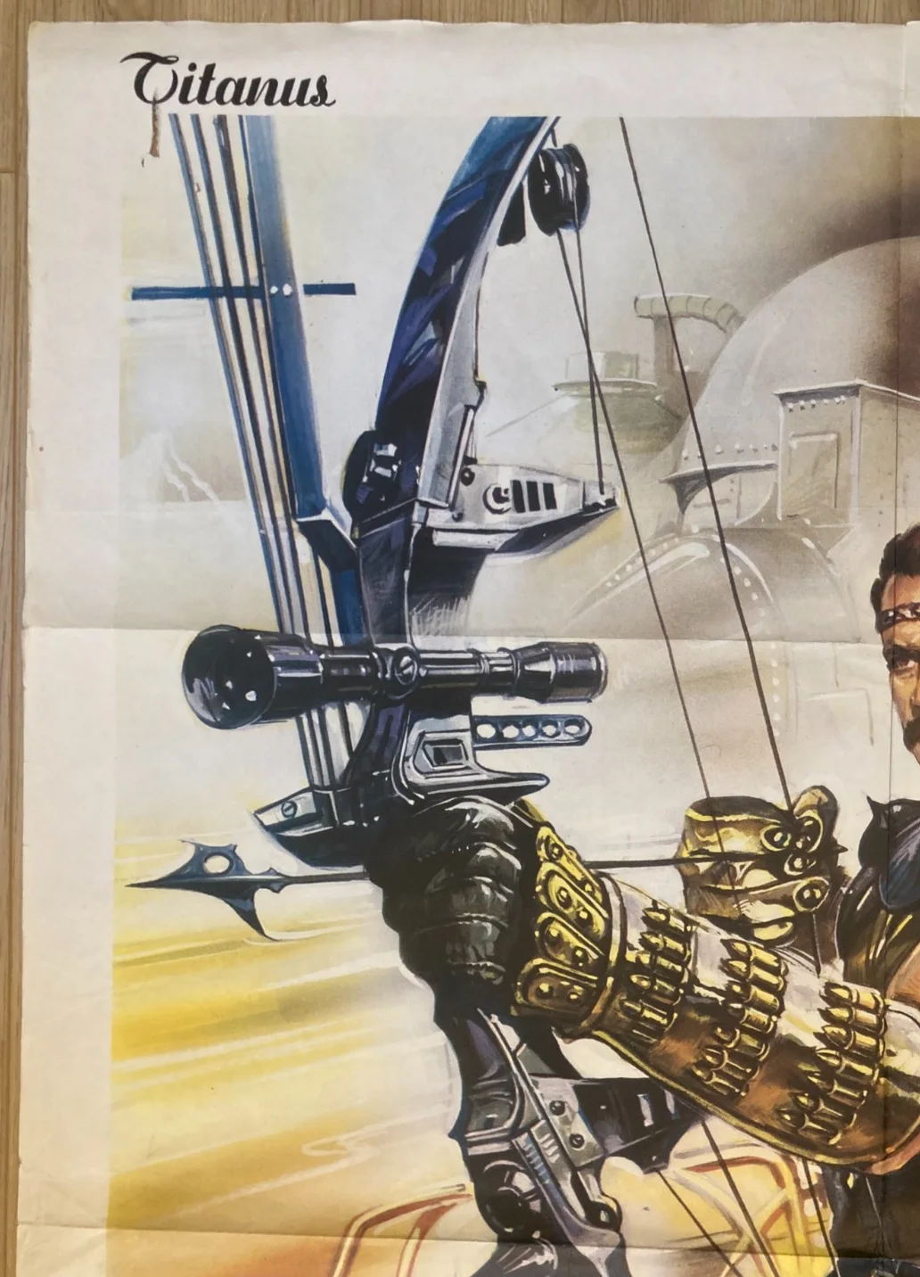 THE NEW BARBARIANS 1983 Original Cinema ITALIAN 2 Fogli Movie POSTER 39x55in, изображение 2