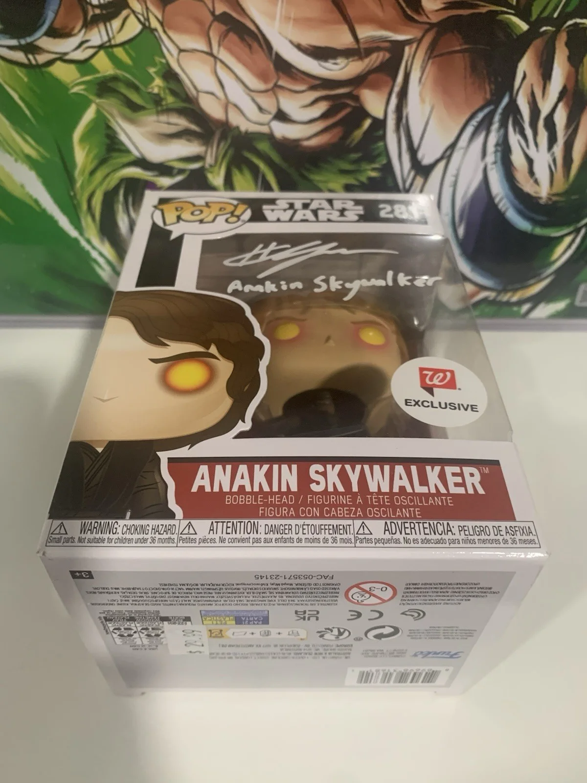 HAYDEN CHRISTENSEN — Funko Pop Anakin Skywalker #218 Signed Hayden Christensen - Star Wars - JSA Auto, image 5