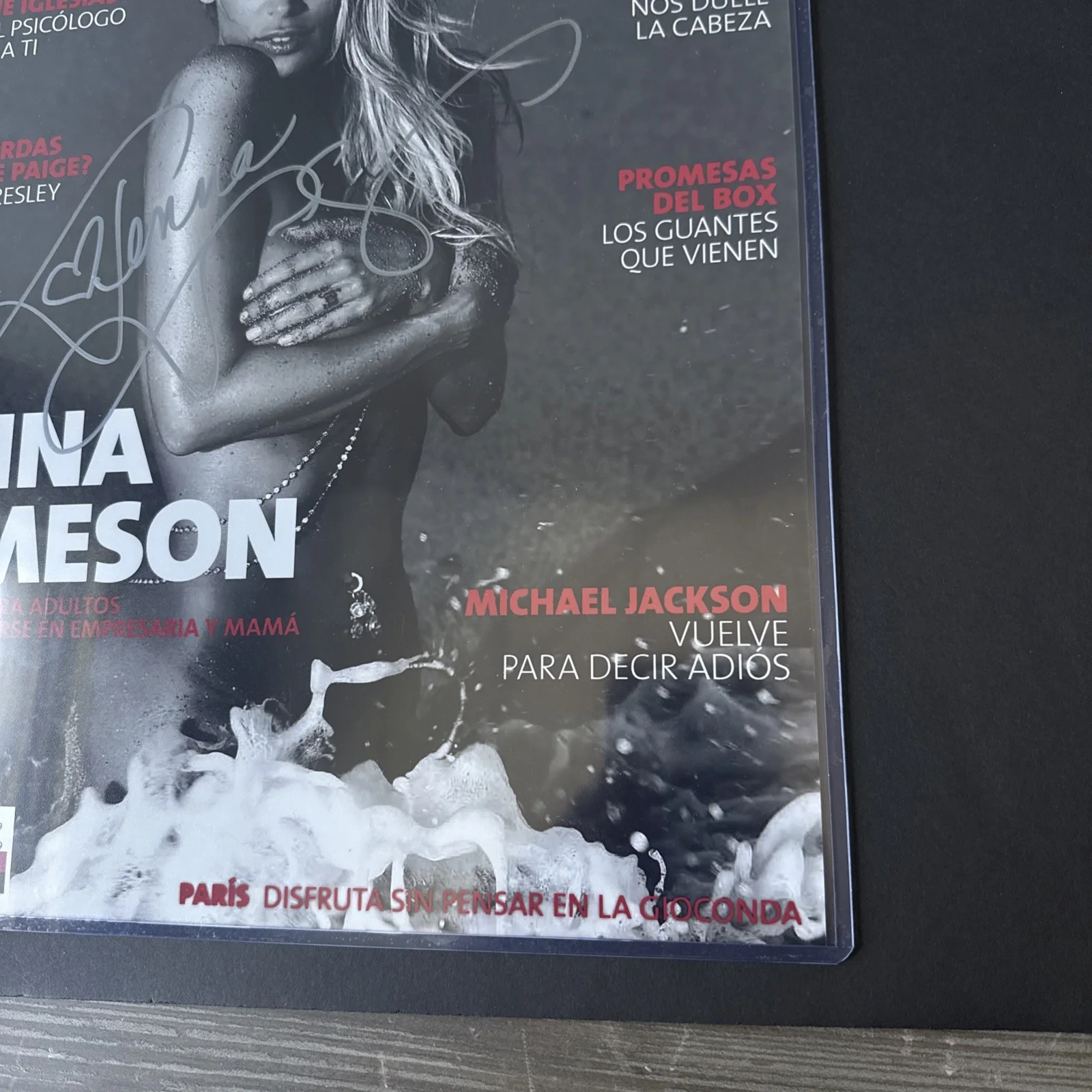 Jenna Jameson — Jenna Jameson signed Mexican Playboy Cover Girl & X-star 11x14 Photo Autograph, изображение 5