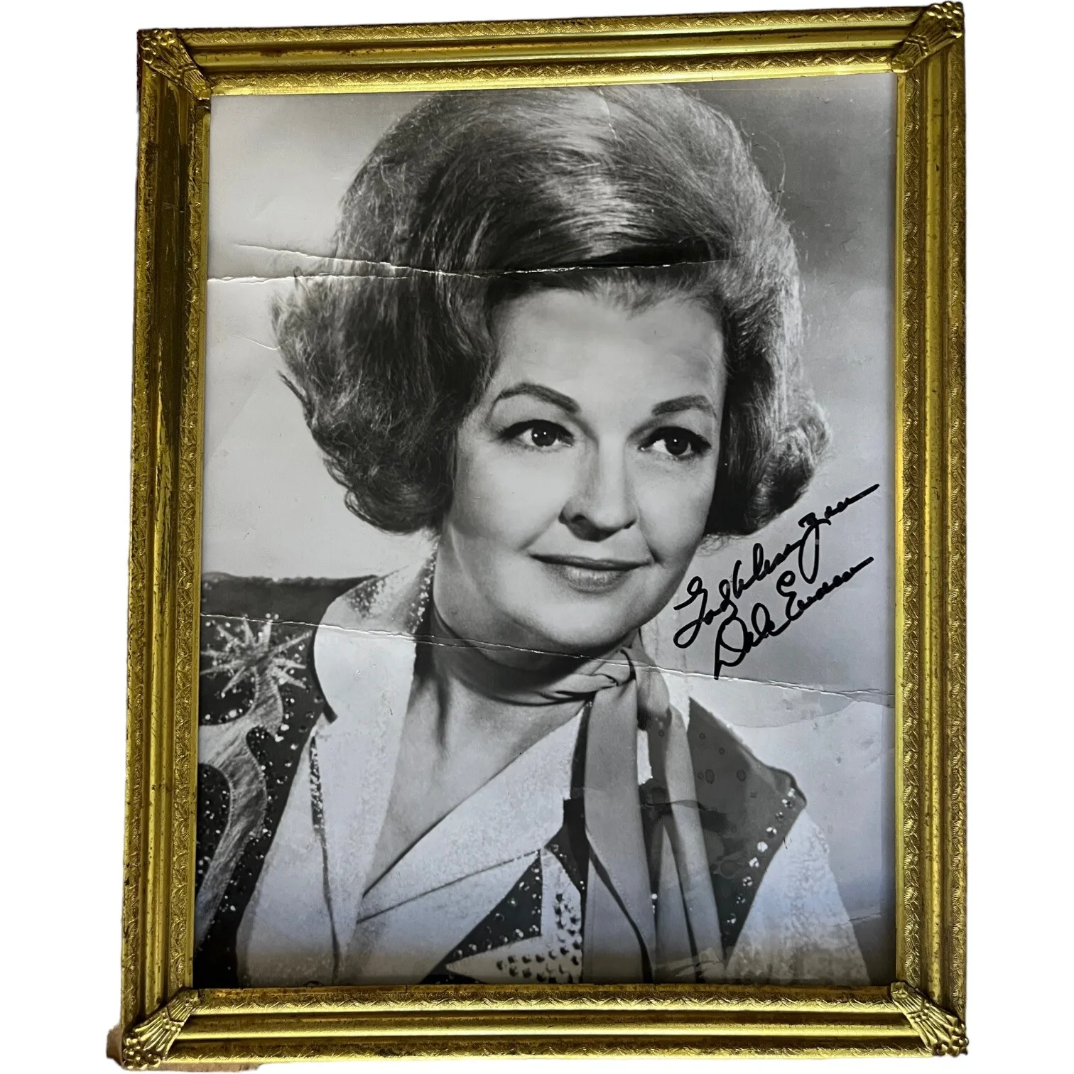 Dale Evans — Dale Evans The Roy Rogers Show TV Actress Signed 8x10 Photo Cowgirl Autographed