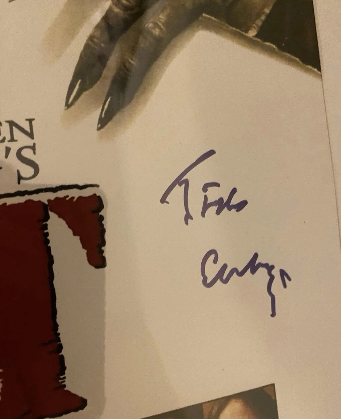 It 1990 Cast Signed Autographed 11x17 Poster, image 4