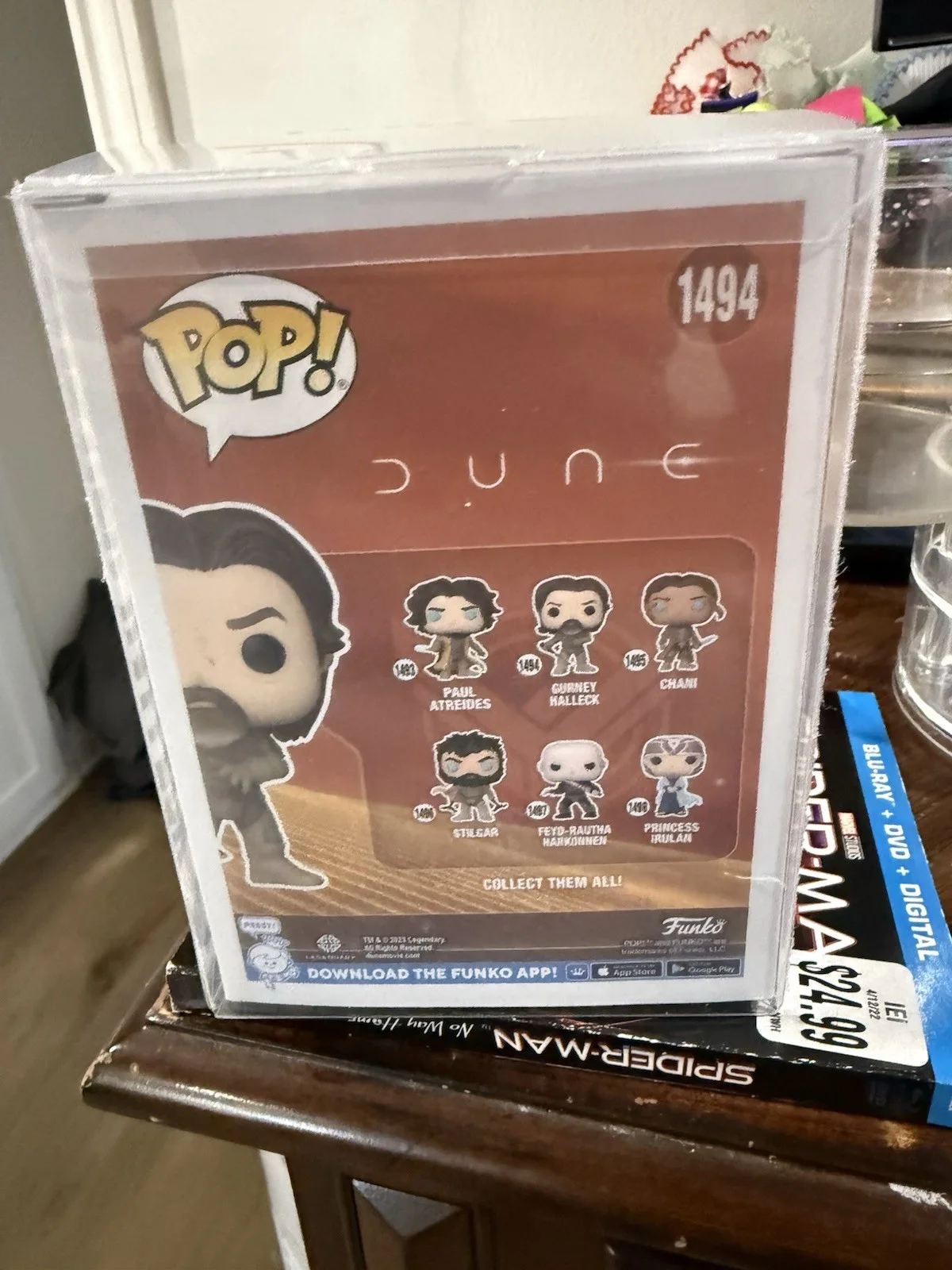 Josh Brolin — Josh Brolin Autographed Dune Gurney Halleck Funko Pop #1494 SWAU authentication!, изображение 5