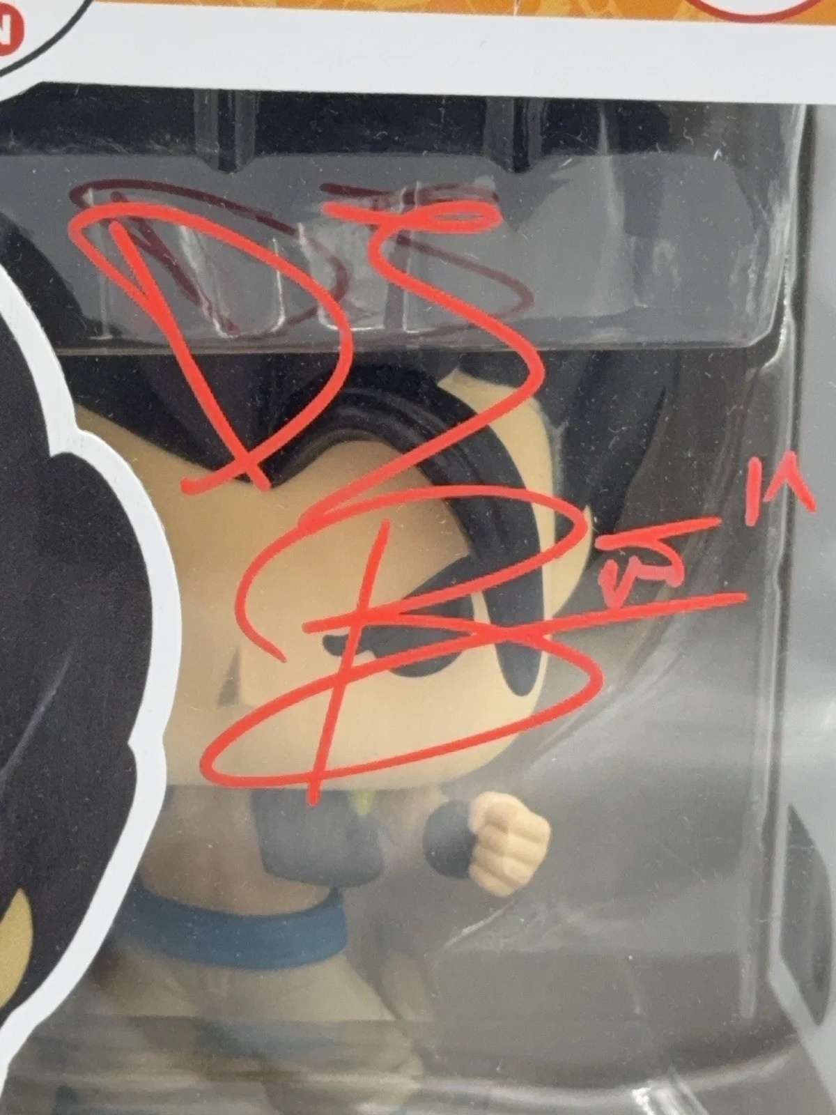 Funko Pop DragonBall Super: Broly Gogeta #1863 SIGNED BY DJ RIVERS SWUA S147813, изображение 2