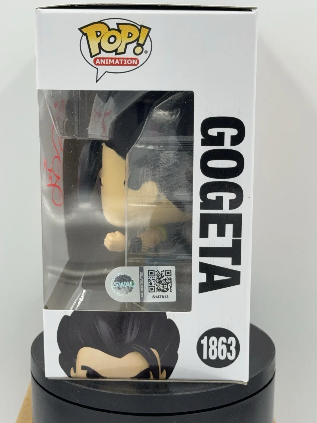 Funko Pop DragonBall Super: Broly Gogeta #1863 SIGNED BY DJ RIVERS SWUA S147813, изображение 3