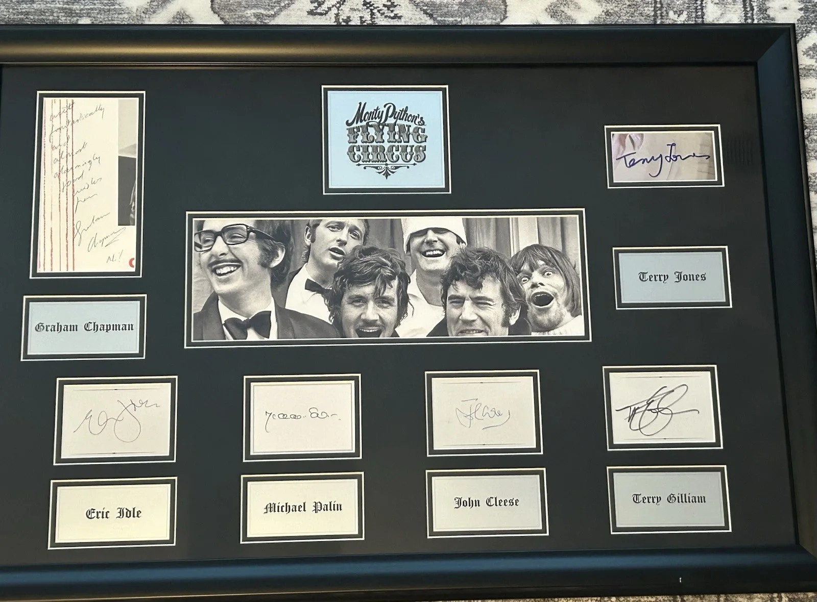 Monty Python Signed All 6 Autographed John Cleese Eric Idle Michael Palin, image 2