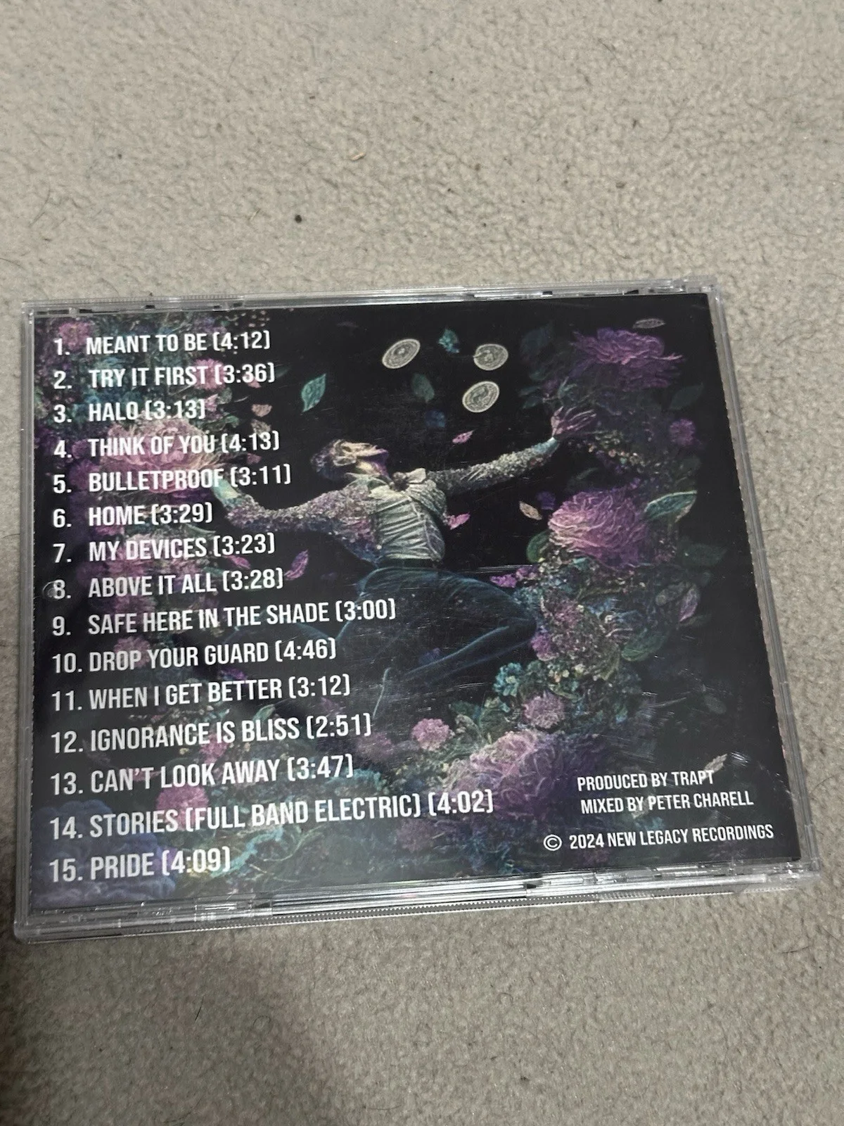 Trapt The Fall & Shadow Work Signed Original CD & Booklet Rock Band Music, image 2