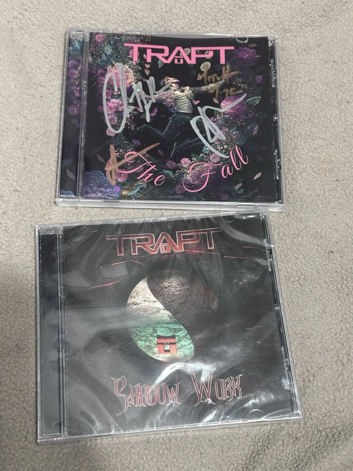 Trapt The Fall & Shadow Work Signed Original CD & Booklet Rock Band Music, image 5