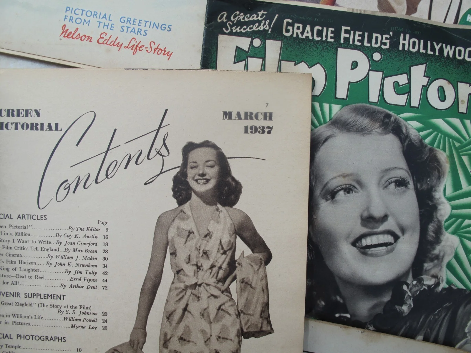 Vintage film magazines 1930s, image 2