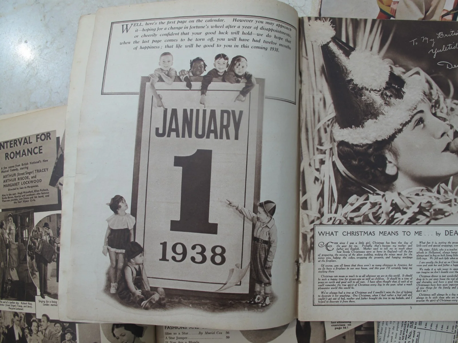 Vintage film magazines 1930s, image 3