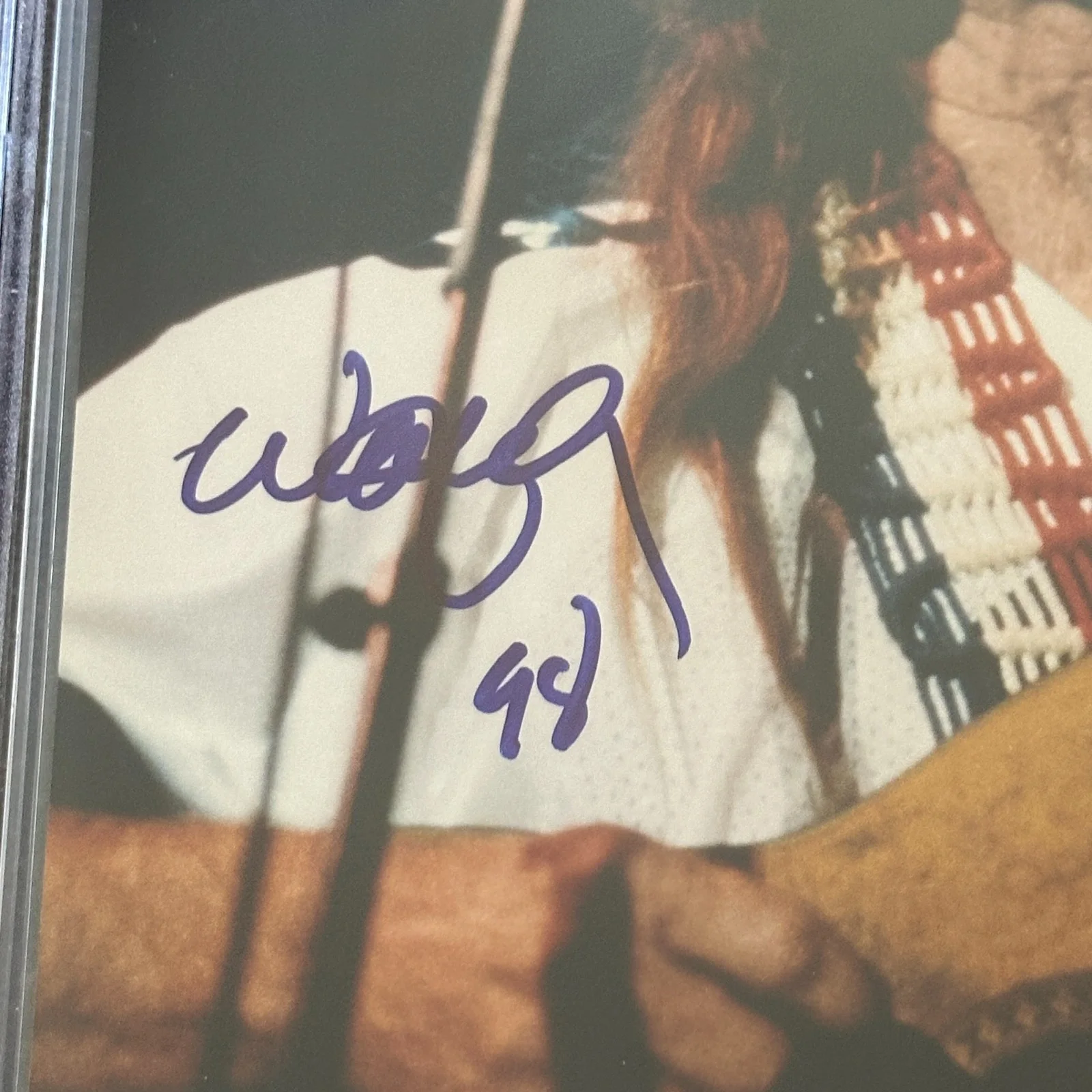 WILLIE NELSON — WILLIE NELSON Signed 8 X 10 PHOTO Beckett Encapsulated AUTO 10, изображение 2