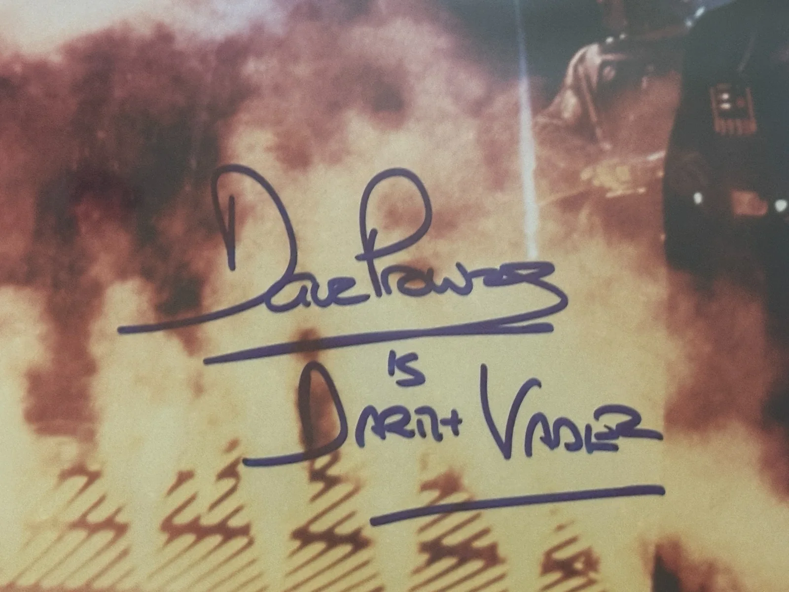 DAVID PROWSE — DAVID PROWSE Signed DARTH VADER 8 X 10 PHOTO Beckett Encapsulated AUTO 10 w/ Ins, image 2