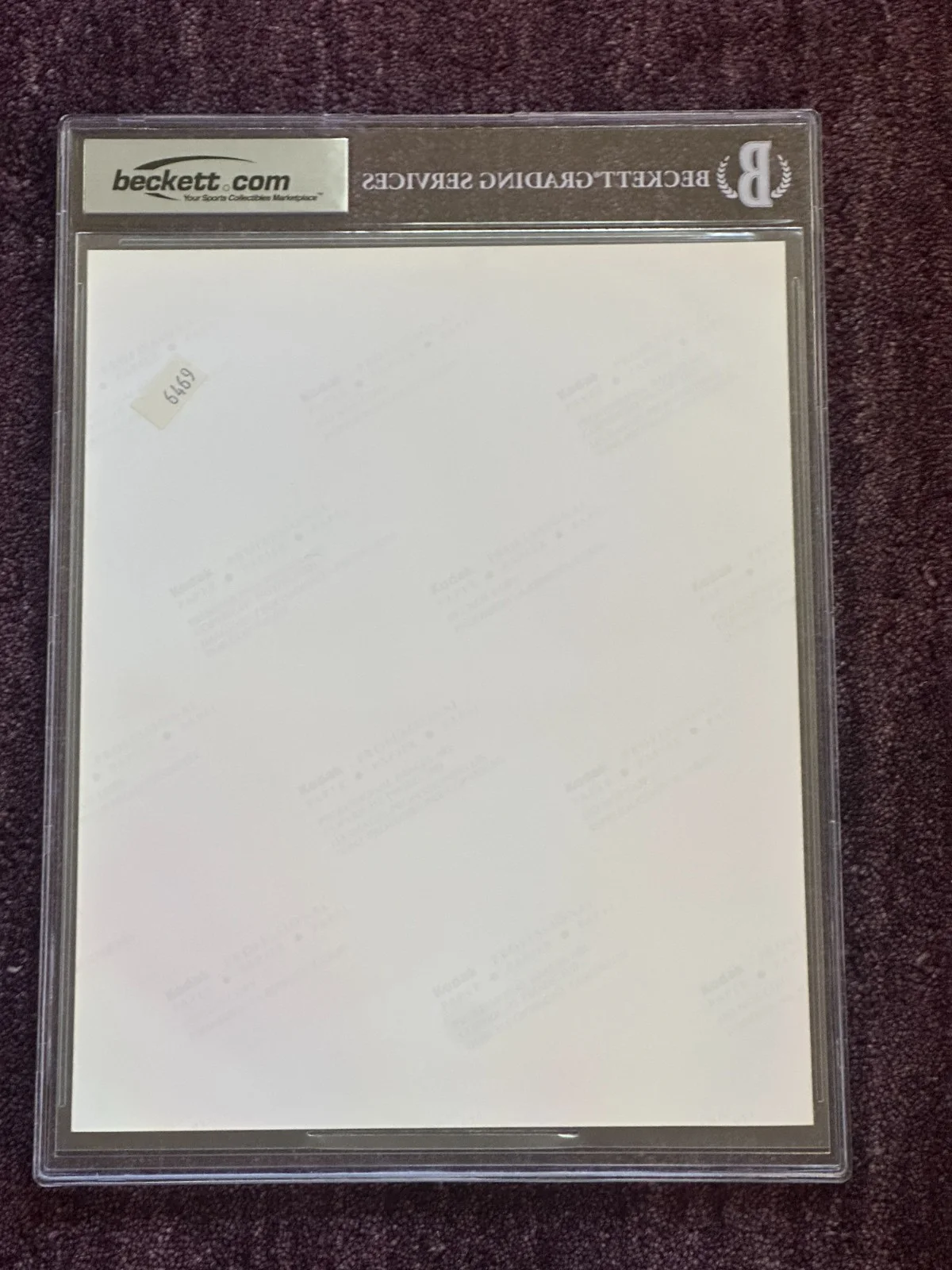 KURT RUSSELL — KURT RUSSELL Signed 8 X 10 PHOTO Beckett (BAS) Encapsulated AUTO 10, изображение 4