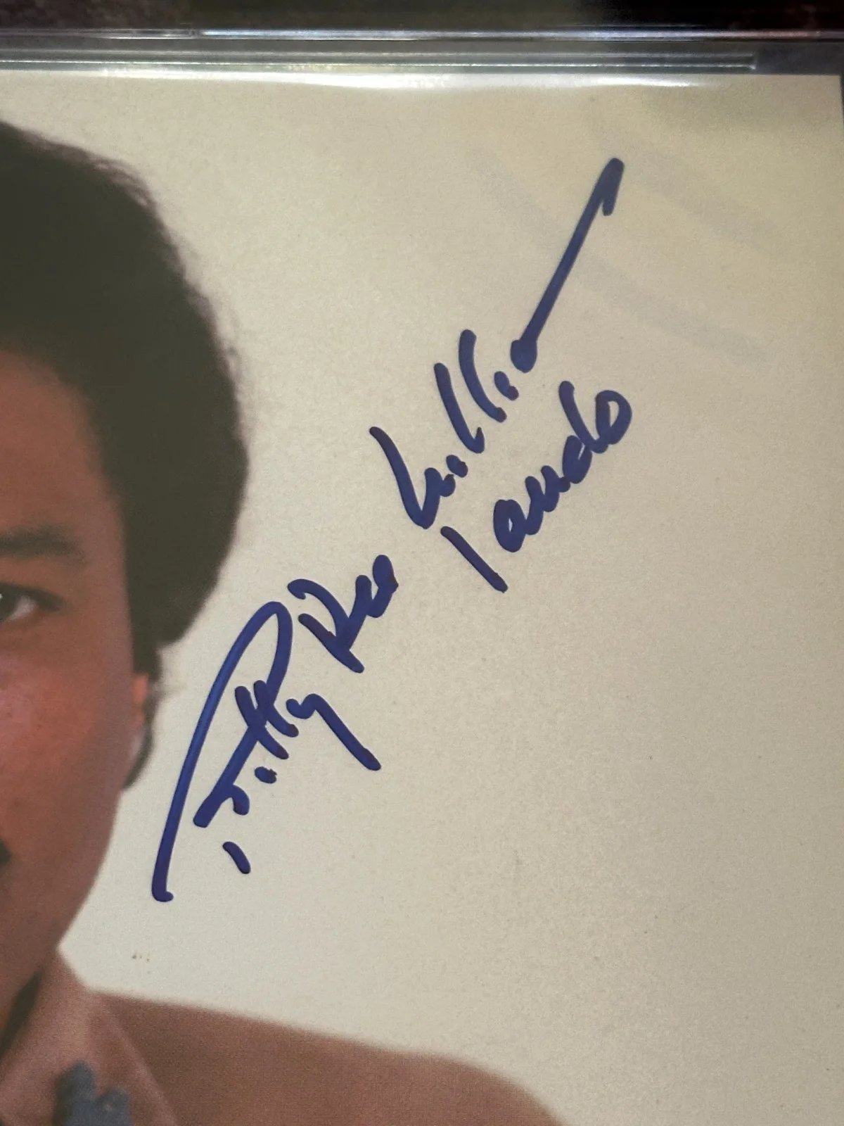 BILLY DEE WILLIAMS — BILLY DEE WILLIAMS Signed 8 X 10 PHOTO Beckett Encapsulated AUTO 10 Lando Inscr, изображение 2