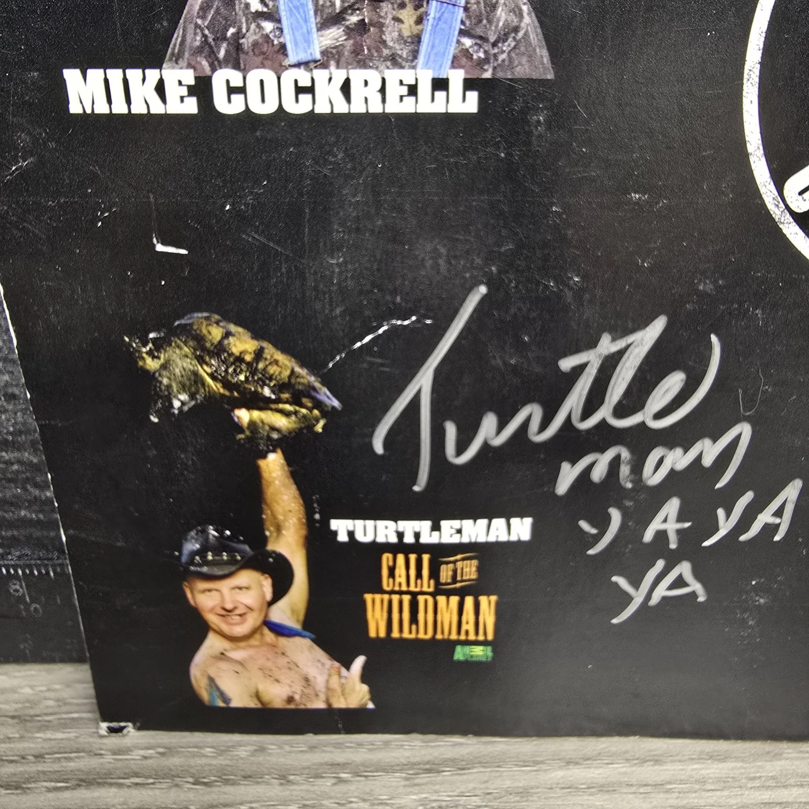 Rare 12th Annual Grabuone Outfitters Snake Grabbin Rodeo Signed Poster 18" x 12", изображение 4