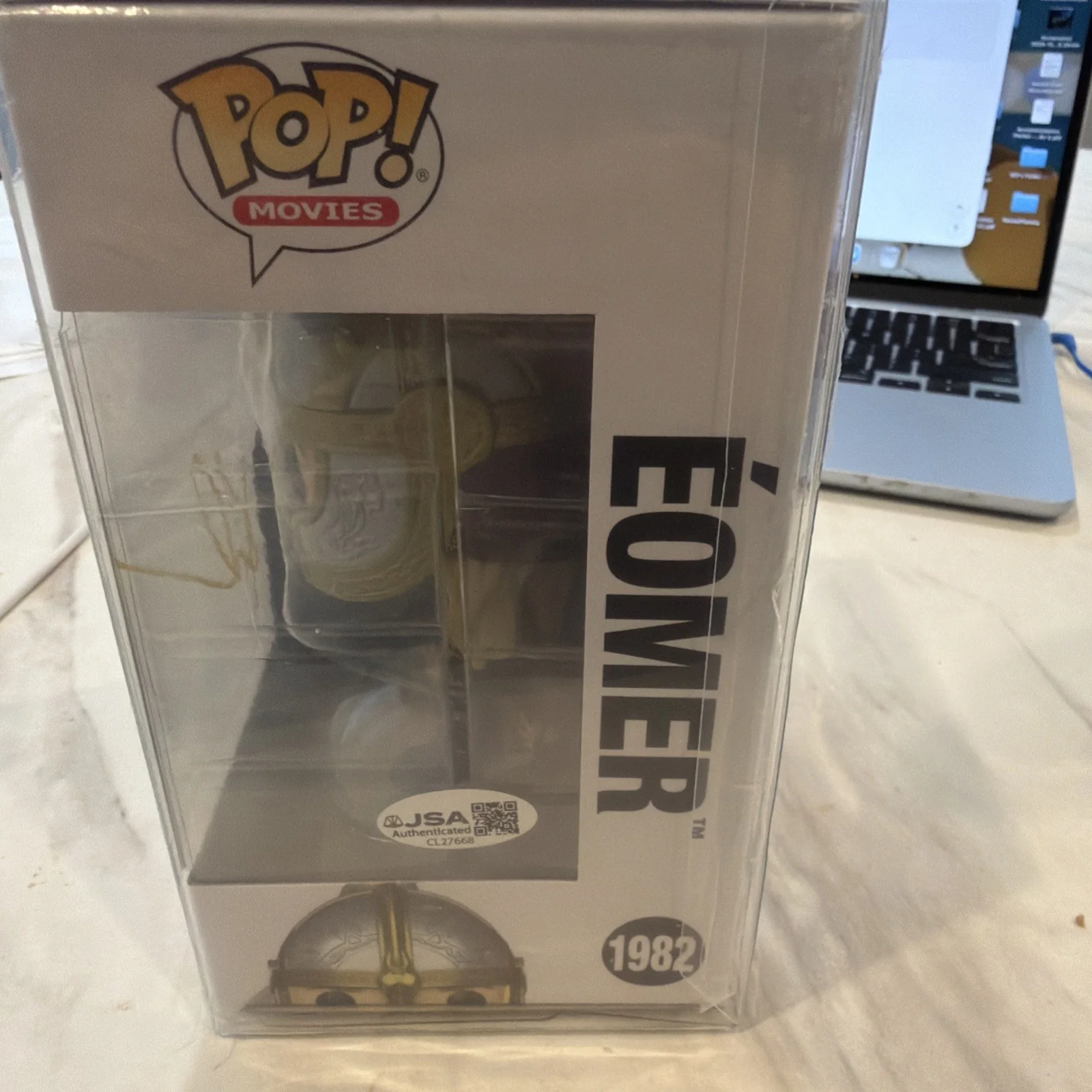 Karl Urban — KARL URBAN SIGNED Lord of the Rings EOMER FUNKO POP #1982 with JSA COA, изображение 5