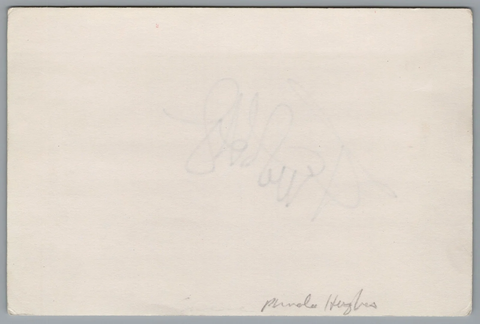 Finola Hughes — Finola Hughes Signed 4x6 Index Card General Hospital Autographed, изображение 2