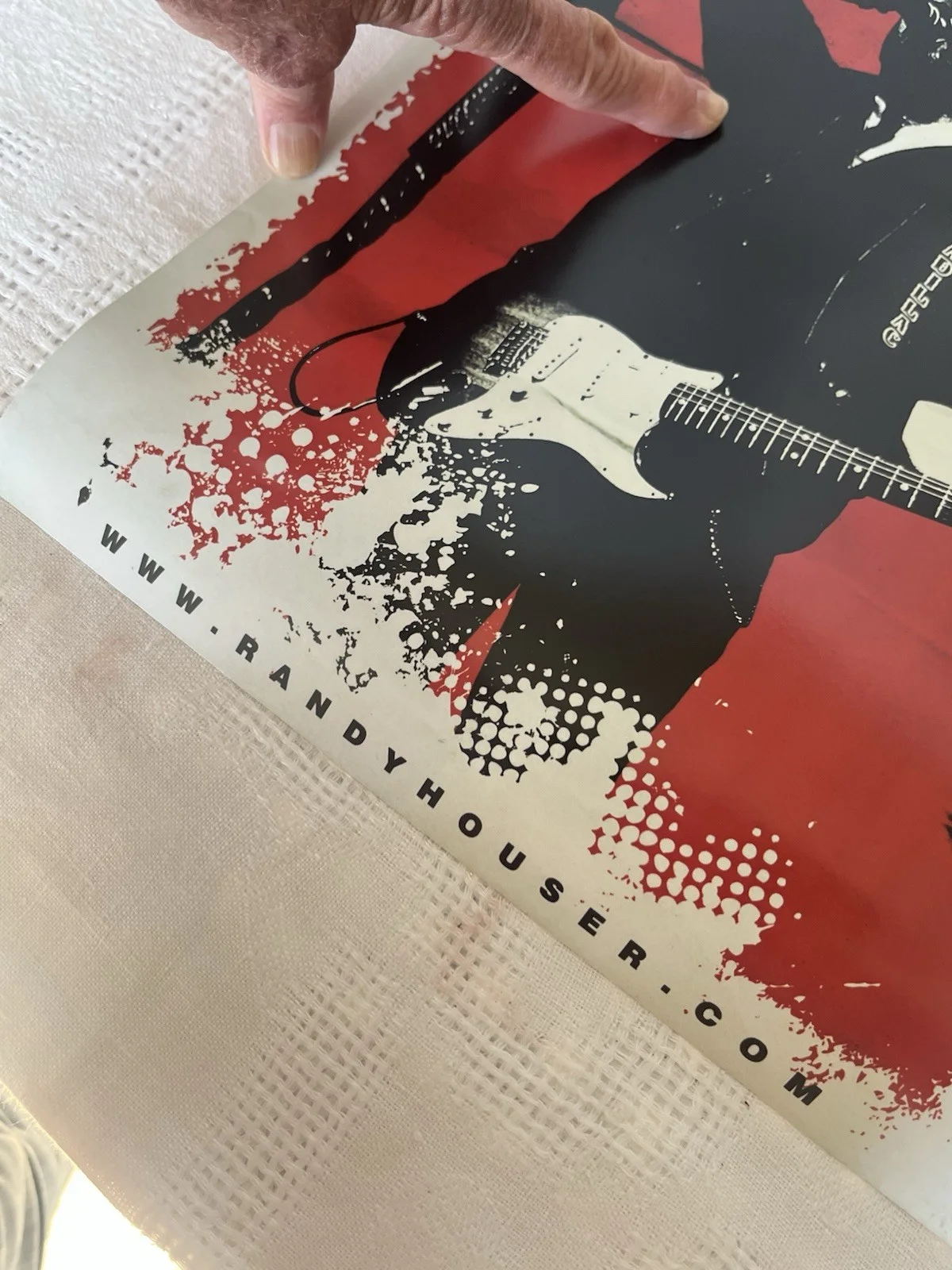 Randy Houser " Cadillac" Signed Poster 2015 - See Photos!, изображение 4