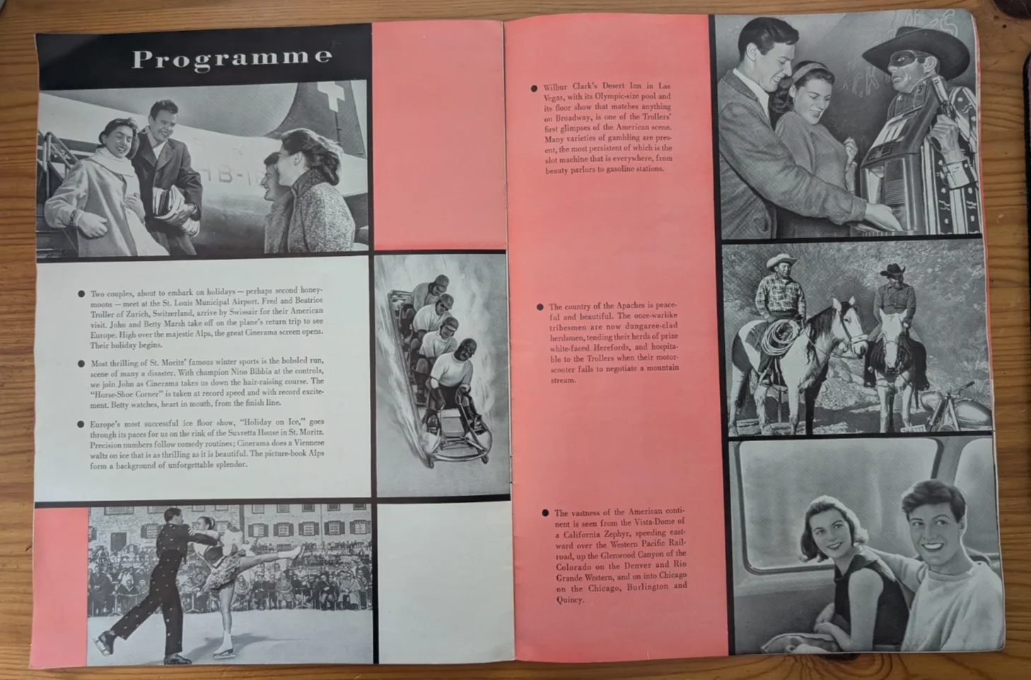Cinerama Holiday / London Casino / 'The 2nd Cinerama Presentation' program, 1954, image 2