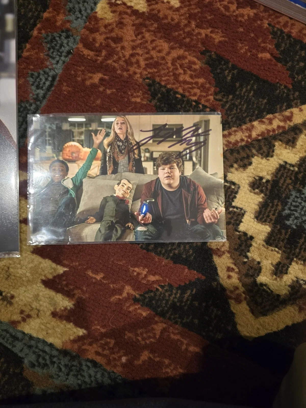 Jeremy Ray Taylor — VTG Jeremy Ray Taylor Child Actor Autograph Goosebumps 2 Pics Autograph, image 4