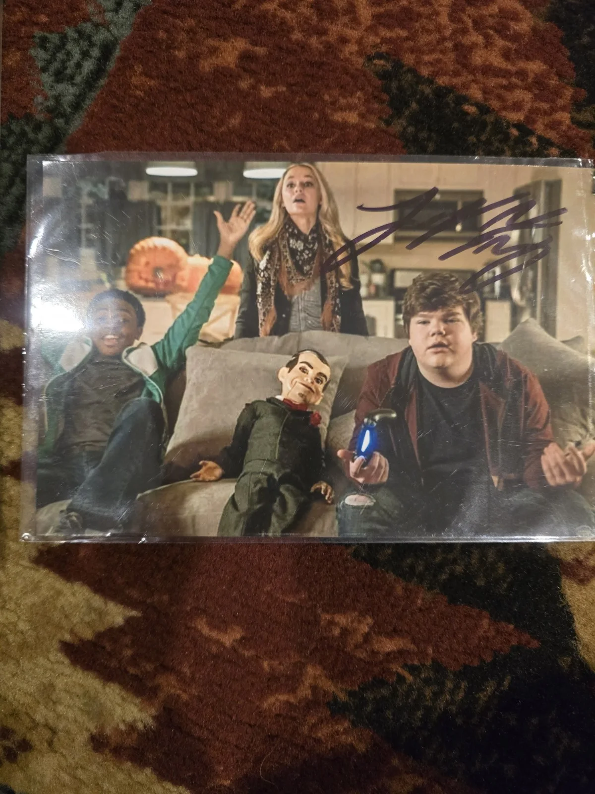 Jeremy Ray Taylor — VTG Jeremy Ray Taylor Child Actor Autograph Goosebumps 2 Pics Autograph, image 5
