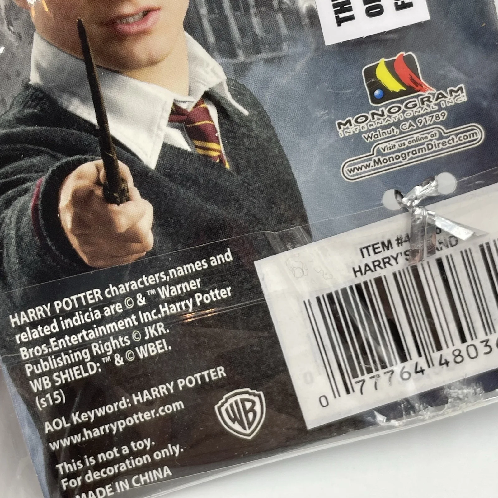 Harry Potter ‘Wand’ Keyring • Keychain • Officially Licensed • New, image 4