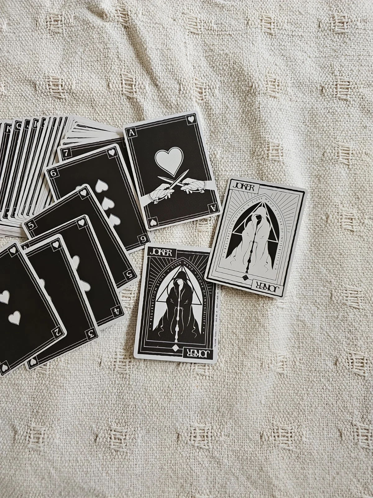 Harry Potter Playing Cards House Of Black Playing Cards VGC Collectible Cards, изображение 2