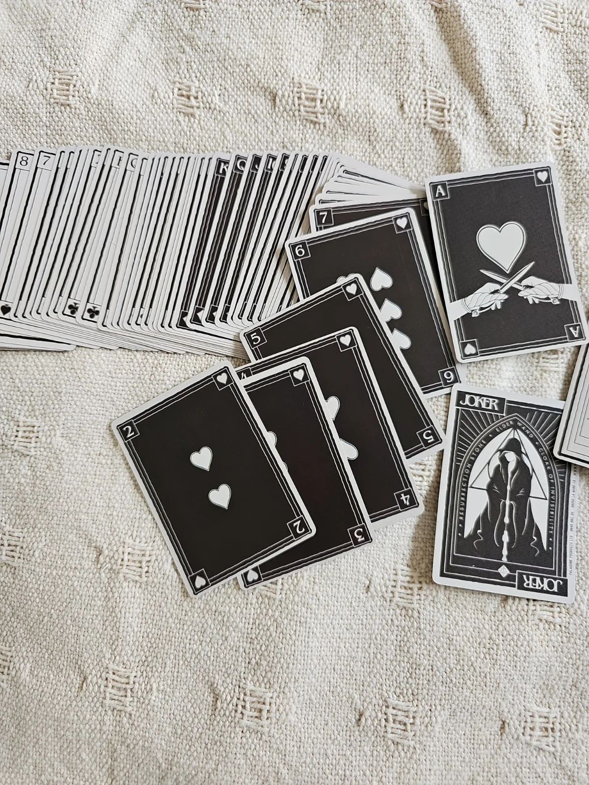 Harry Potter Playing Cards House Of Black Playing Cards VGC Collectible Cards, изображение 3