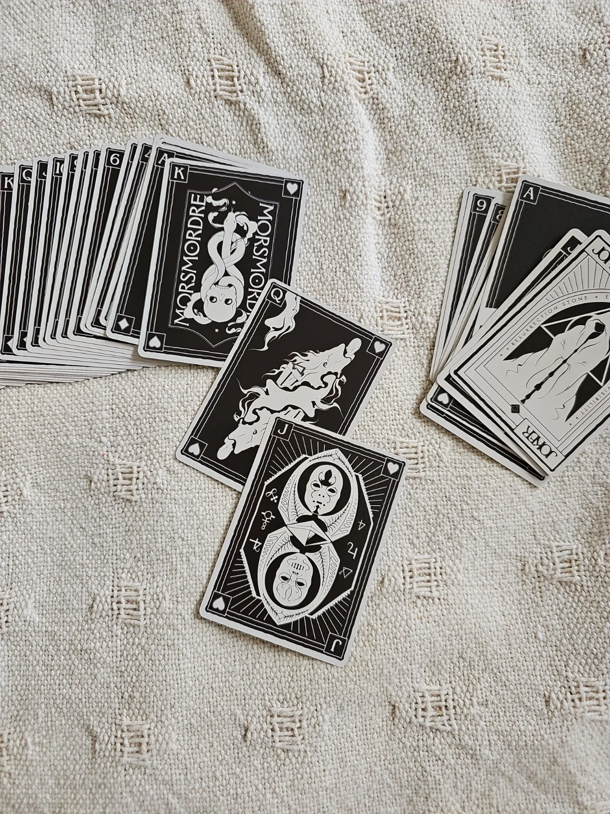 Harry Potter Playing Cards House Of Black Playing Cards VGC Collectible Cards, изображение 4