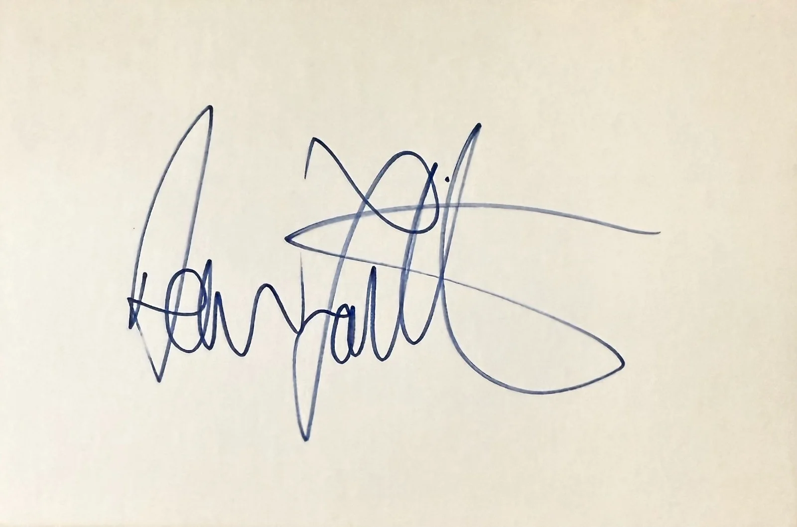 ADAM FAITH Signed Autograph 4"x 6" INDEX CARD ENGLIH SINGER "What Do You Want?", изображение 3