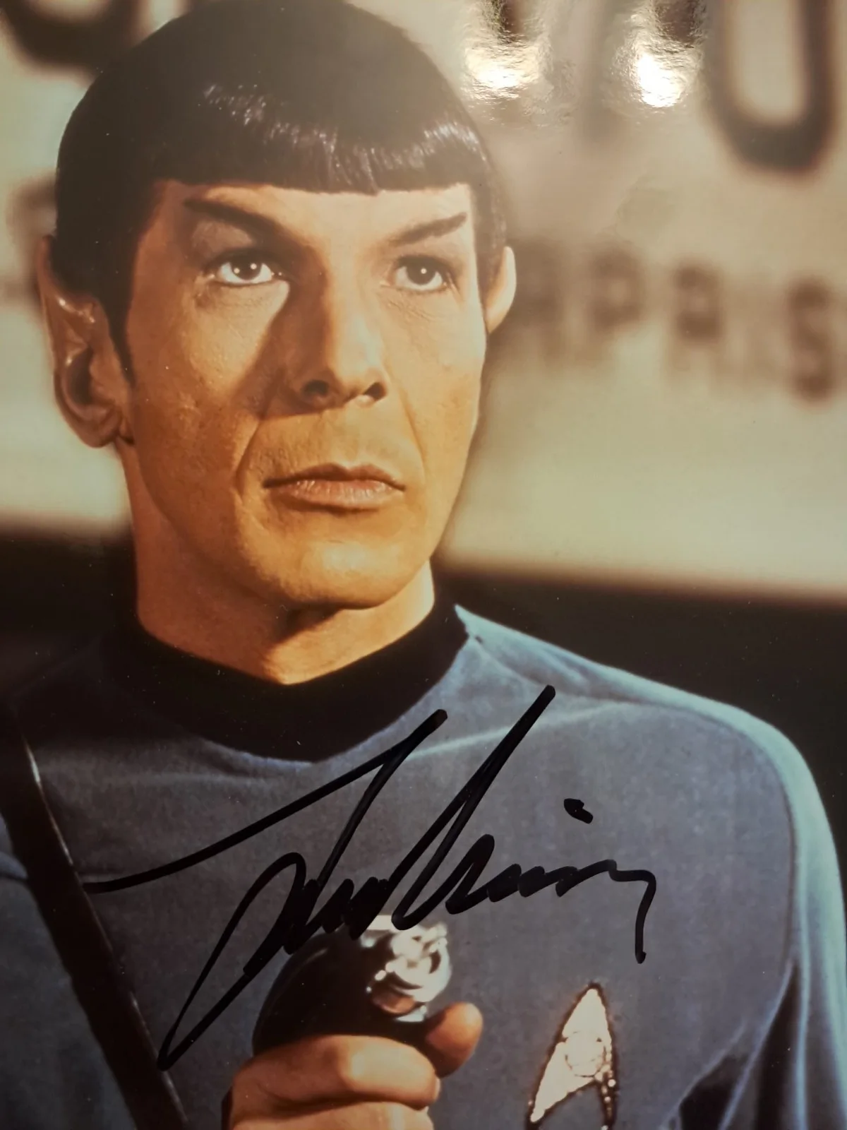 Leonard Nimoy — Leonard Nimoy Star Trek Autographed 8x10 Photo, изображение 2