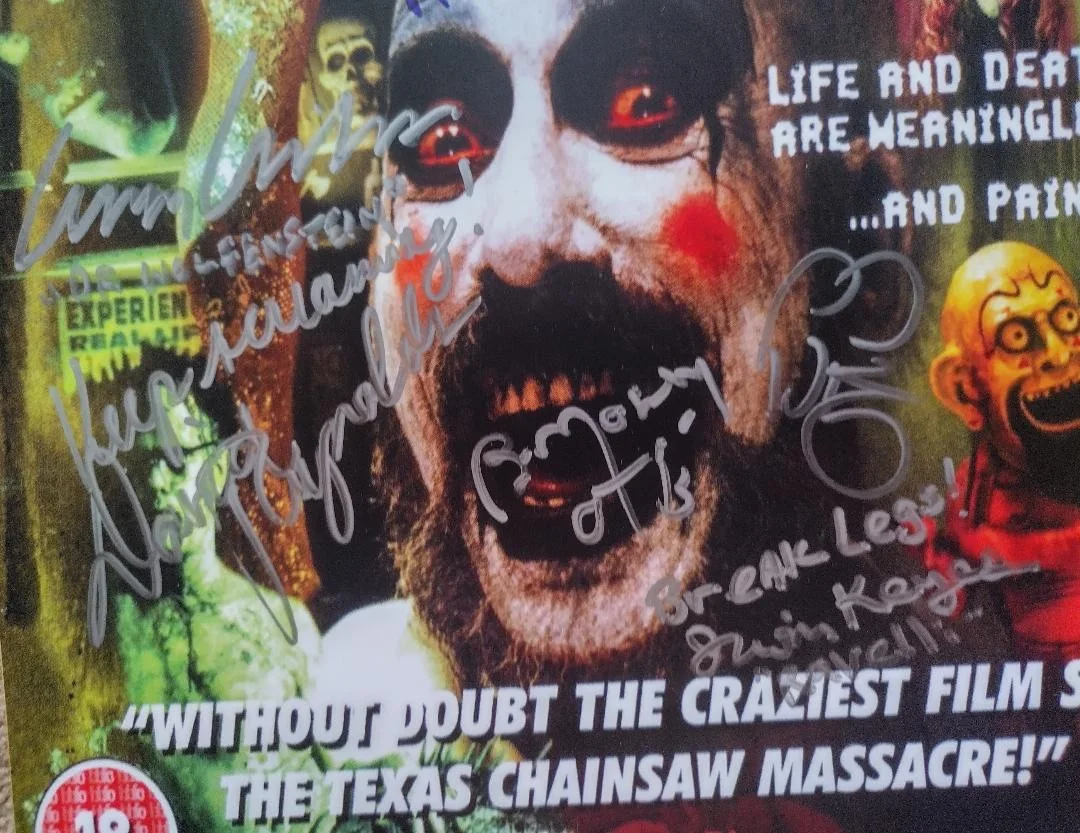 House of 1000 Corpses 11 x 17 Poster Signed x 8 Sid Haig Irwin Keyes Dr Satan ++, изображение 3