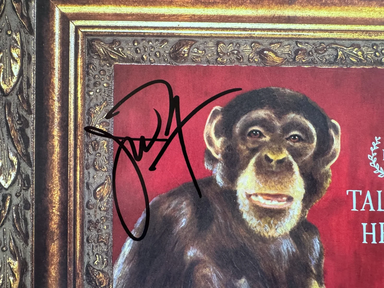 David Byrne Jerry Harrison Autographed LP "Naked" Talking Heads Beckett COA, image 2