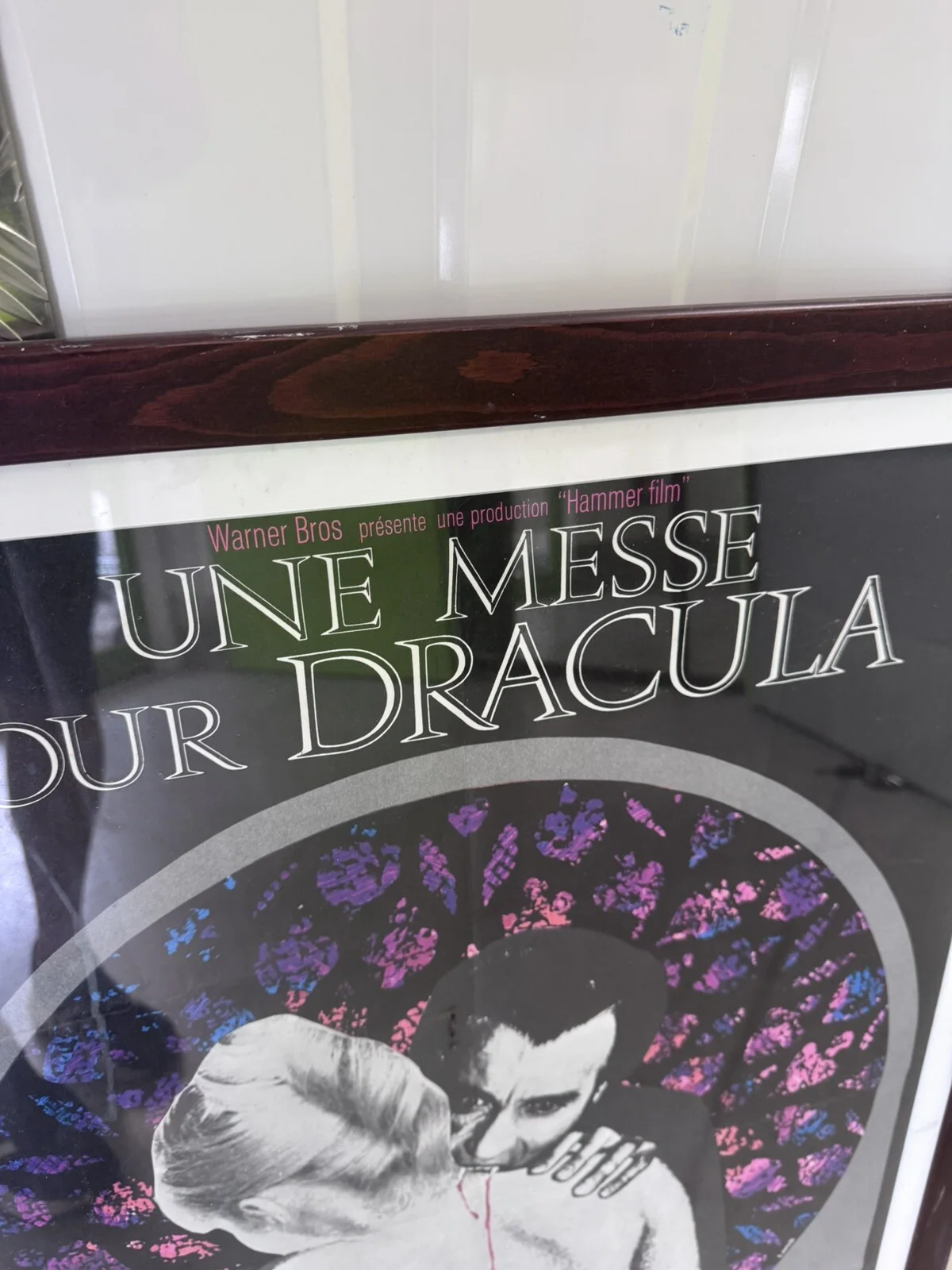 Rare Vintage Une Messe Pour Dracula 1970 Film Poster, изображение 2
