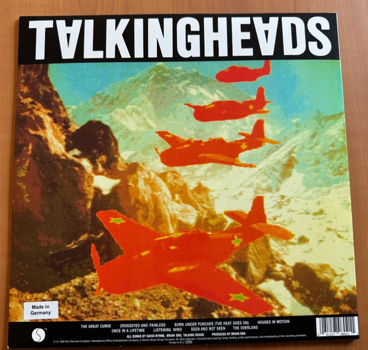 Talking Heads Signed Autographed Vinyl LP "Remain In Light" Beckett COA, изображение 4
