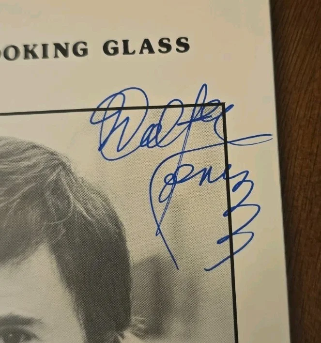 Walter Koenig autograph Through The Looking Glass Booklet 1987 Star Trek, image 2