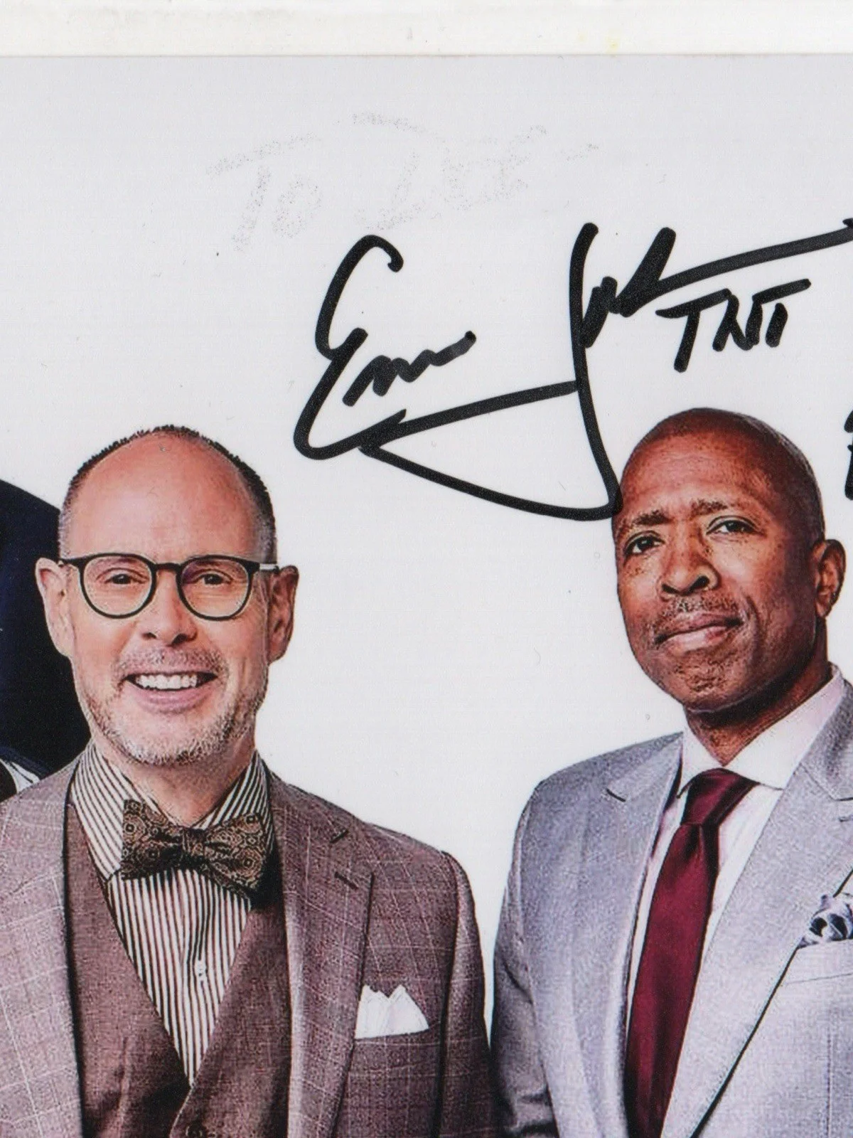 Ernie Johnson — Ernie Johnson signed autograph 8x10 Photo No COA Pass BAS PSA JSA TNT ESPN *INR, изображение 2