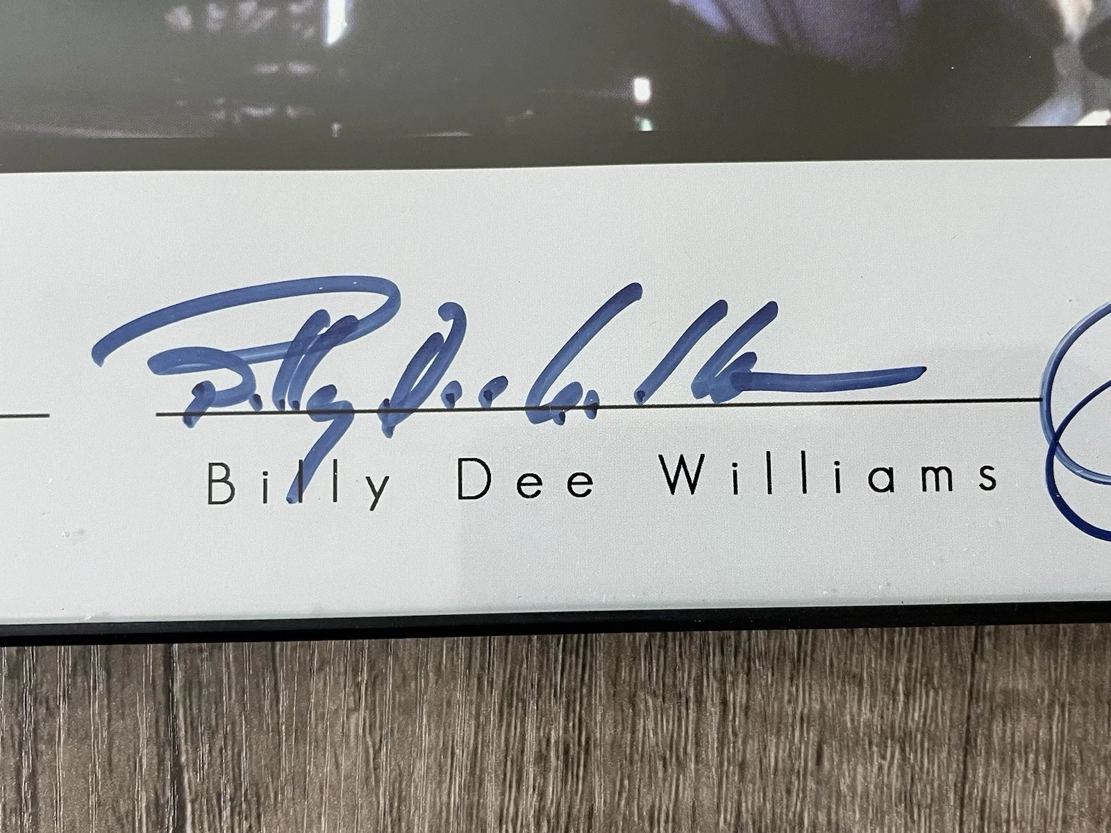 David Prowse, Billy Dee Williams, Jeremy Bulloch — Prowse, Williams, Bulloch - 14" x 11" Star Wars Celebrity Autograph Series, изображение 3