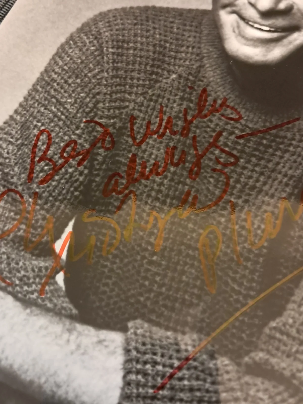 Christopher Plumber Signed Autographed 8x10 Photo, image 2