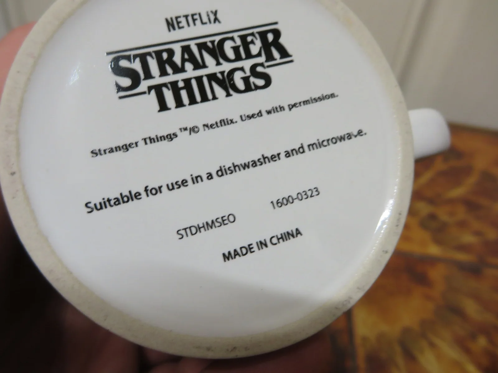 Stranger Things Netflix Official Demogorgan Mug Cup Official Halloween Horror, image 5