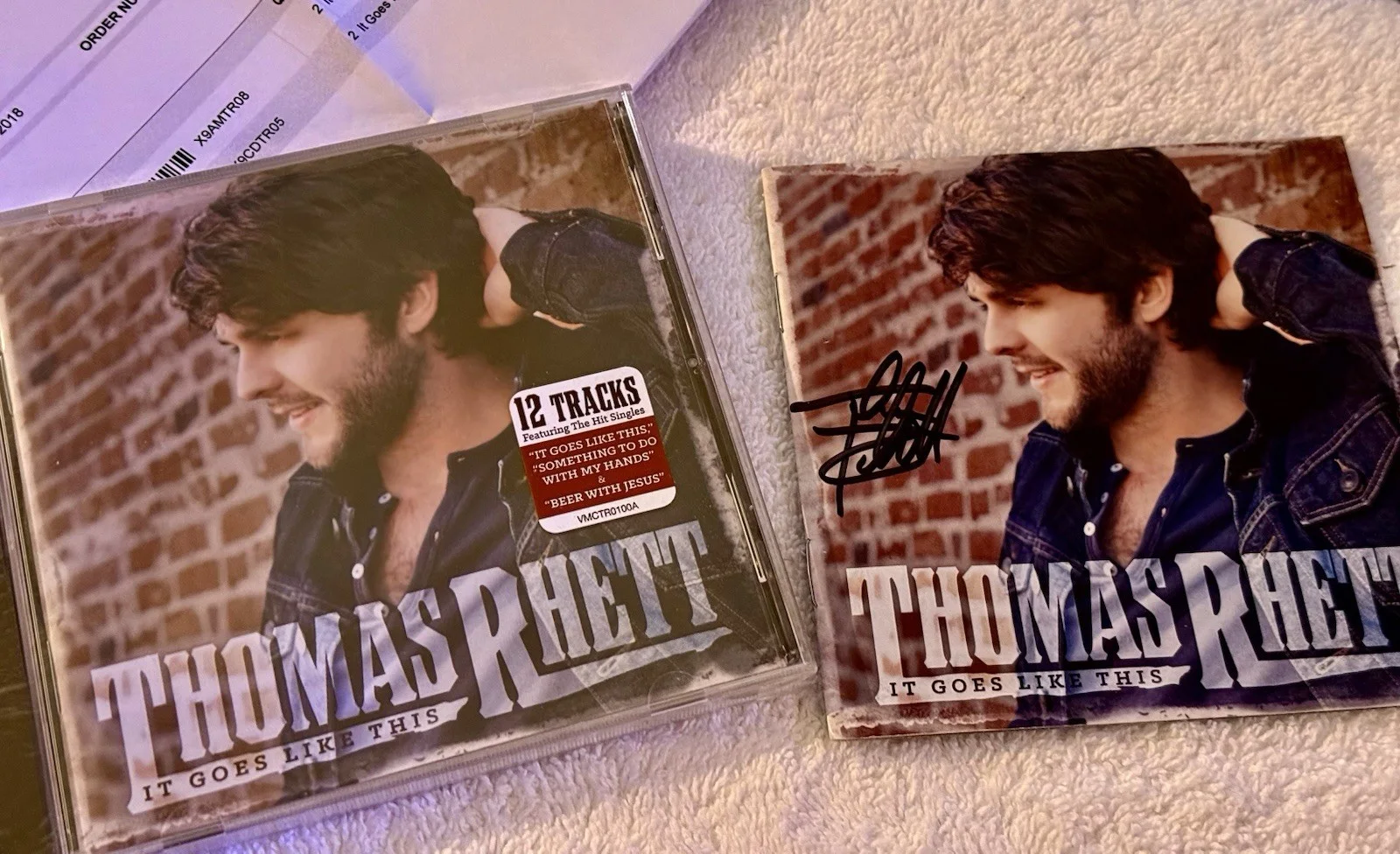 Thomas Rhett Signed CD It Goes Like This Life Changes, image 3
