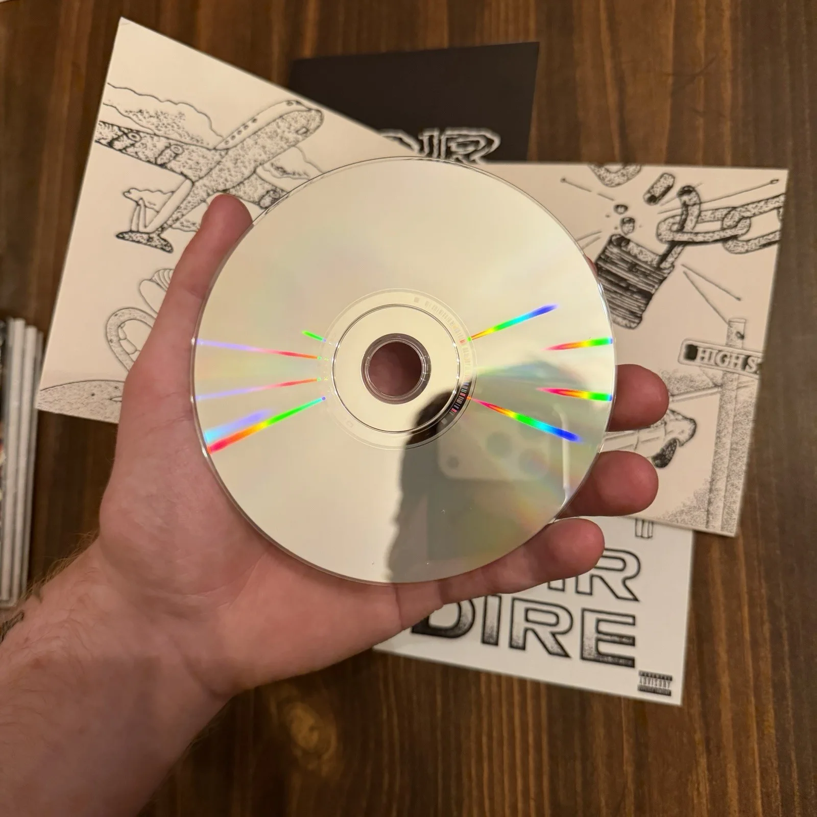 Earl Sweatshirt and the Alchemist Signed Voir Dire CD, image 5