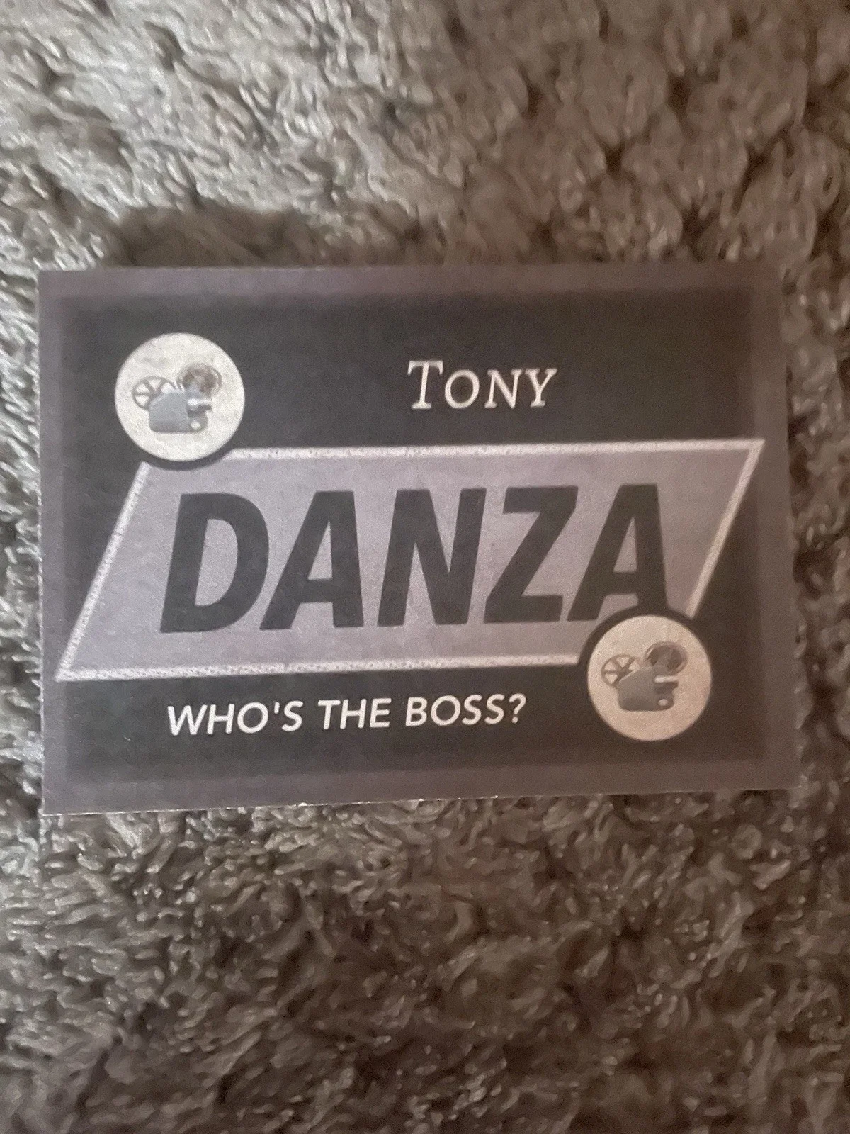 Tony Danza — Tony Danza Signed Custom Card- Who’s The Boss, image 2