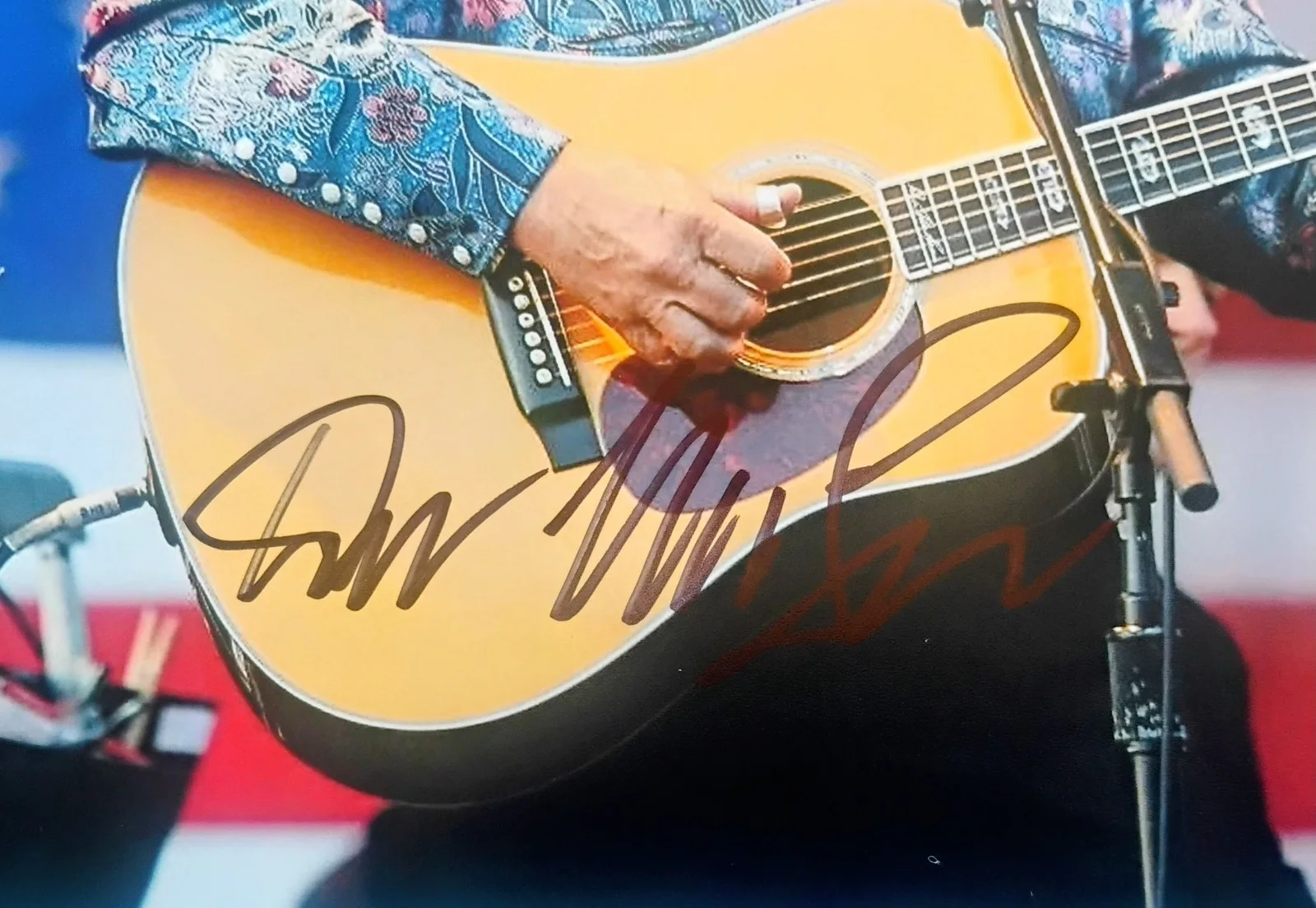 Don McLean Hand Signed 8x10 Photo COA American Pie NO US TARIFFS, image 3
