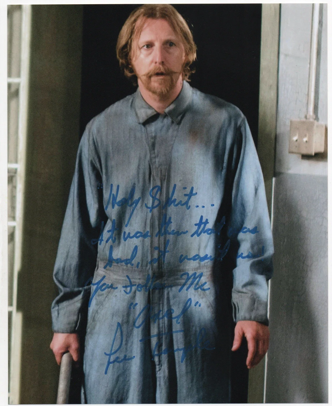 Lew Temple — Lew Temple signed autograph 8x10 Photo No COA Pass BAS PSA JSA Axel TWD *INR
