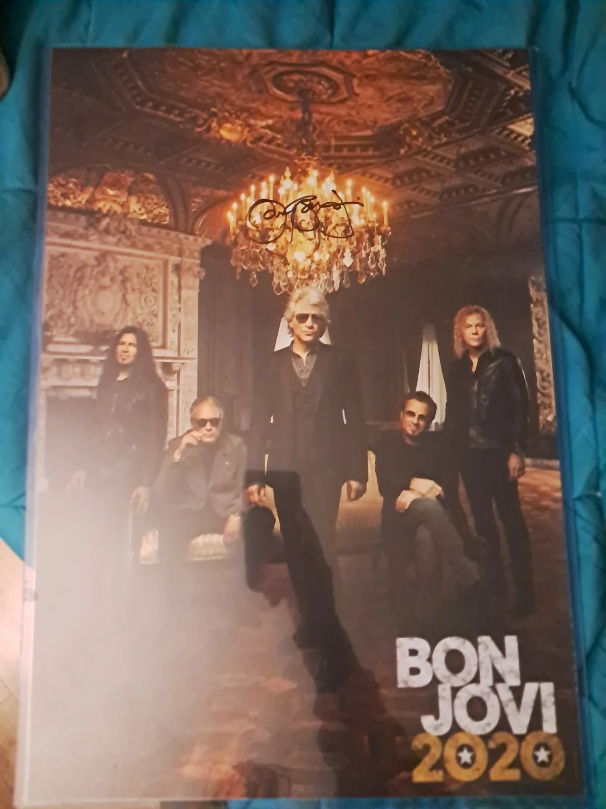 Jon Bon Jovi Signed 2020 Album 13x19" Poster Autograph, изображение 2